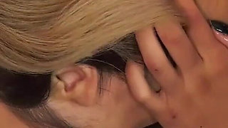Sexy babe loves to fuck with an older guy in a amateur porn