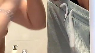 Your Dick Smells Rotten! Stepmom Washes Stepson's Penis