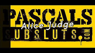 Pascalssubsluts - chesty tattooed Alice Judge rides hard dong