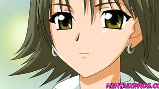 Hentai  Young Virgin Boy Begs a Busty MILF for Sex