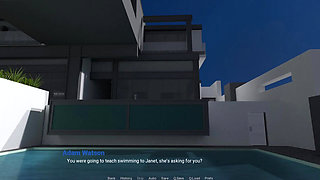 Away From Home Part 19 Redhead Hottie in the Pool by Loveskysan69