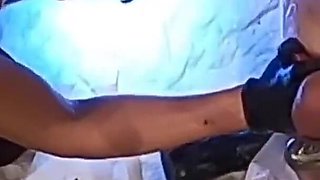 Extreme Toying Pegging and Fisting in the Sling