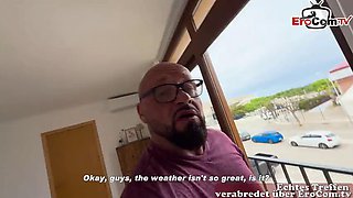 Chubby model Miss Booty tries first EroCom sex date with German user