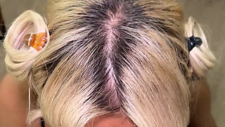 Blonde Bombshell Luna Luxe Enjoys Playing With The Dick