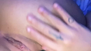 Virgin ass horny teen rides on her dildo like a whore