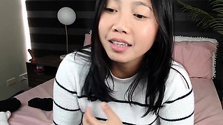 Amateur Asian Webcam Strip Masturbation