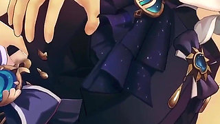 Genshin Impact Furina Orgy 3D Hentai Animation