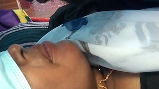 Tamil Desi Outdoor Saree Sex with Step Brother