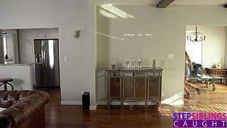 Lily larimar & sera ryder play nurse to take care of stepbros hard penis