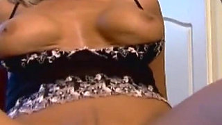 Blonde Milf gets her mouth and pussy filled with huge cock