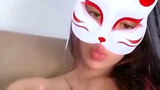 Incredibly teen skinny solo bate on cam