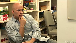 Steamy Workplace Interracial with Satine Phoenix's Edge