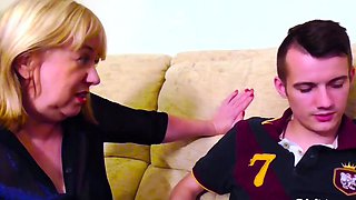 Mature Auntie Trisha Gets Hardcore Sex from Stud Sam Bourne