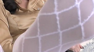 Stepaunt in New White Knee-high Stockings: Cum on My Nylon Soles POV, JOI, Lady Victoria Valente