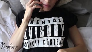 Busty Teen Girlfriend Phone Sex with KingAura - Big Natural Tits Dirty Talk