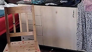 Sexy Stepmom Has Fun with Naked Roses.