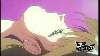 Well-shaped hentai beauty moans while being fingered and fucked doggy