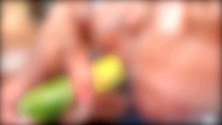 Skinny Asian babe Kimora Quin tries big cock after solo dildo play
