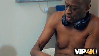 Vip4k. lispy wednesday sucked daddy's penis like she's his whore