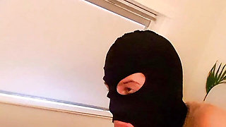 The masked cocksucker