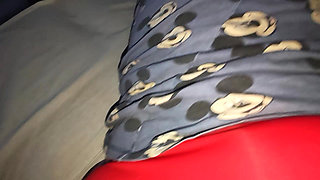 Fuck her in red panties then creampie her