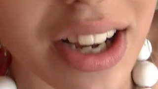 Three lovely babes get fucked by a few horny guys