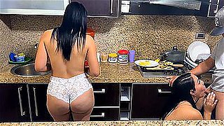 My Milf and my Mature are the same and they both like to cook in Bikinis