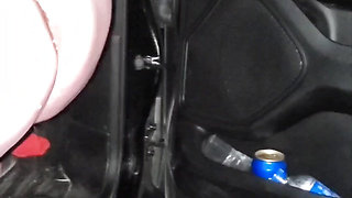 Wife public squirt, fuck and gloryhole