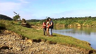 Beautiful Cougar Breathtaking Adult Clip With Angel Dark