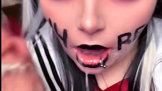Fat Ahegao Slut Worships Your Bwc