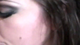 Nasty dungeon fuck - slave treated to cock