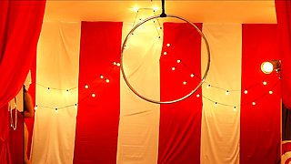 Amateur striptease and Solo masturbation