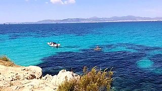 Public Nudity: Up-Skirt, No Panties Bike Ride