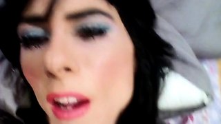 Big-Cock Crossdresser Selfie