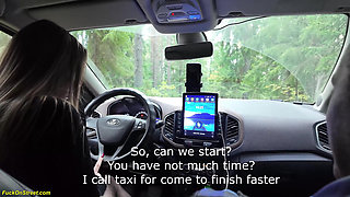 Female Taxi Driver Wants Anal Sex with Passenger