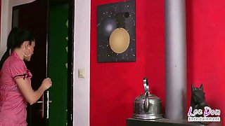 Riding Boots Slut Caught