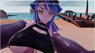 3d Hentai, Hentai 3d And Anime Hentai In Mako Na Praia 2 - Monster Chick Island