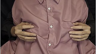 Oh, Are You Without A Bra Today? Then Can I Touch Your Tits? // Tits Massage