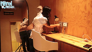 POV My Perverted Boss Sees My Buttcrack