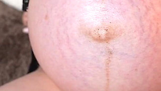 Belly Movements From Inside & Dirty Panties