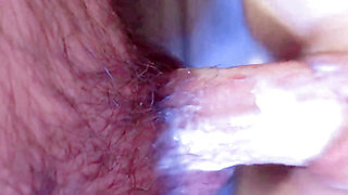 Hairy Virgin girl anal fuck creampie cumshot inside