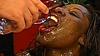 Ggg - Wet Pissing Orgy with Horny Babes Sucking Cocks