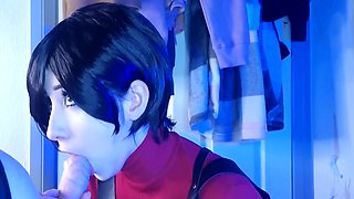 Ada Wong In Uses Leon For Sex, Gives Footjob And Pounds Big Oiled Ass