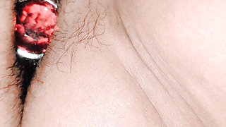 First Time Butt Plug Insertion and Then Fingering to Orgasm