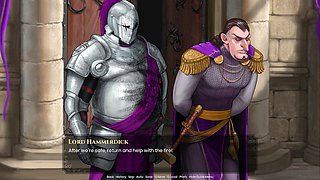 Anime adventure with big boobs and joystick action