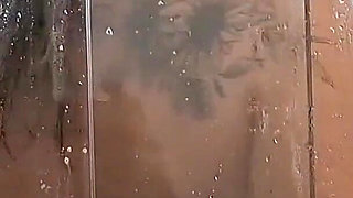 Agatha Mama in the Shower Is Hotter Husband BBC Arrives Just as MILF Wife Is Taking a Shower