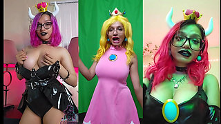 Goddess Rarity Cosplays as Peach to Give You a JOI