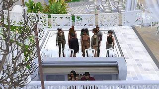 The Blissful Simmers_Wedding after party turned sex party