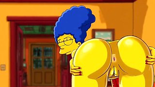 Indian MILF Farting in Rain - Simpson Parody Cartoon Porn with Octopussy