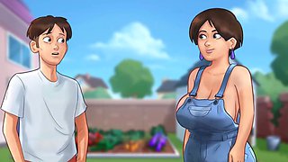 Steamy summer saga with wild cartoon sex tales